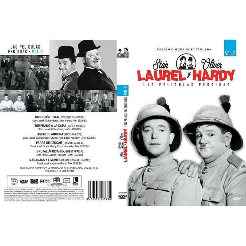 Laurel Y Hardy Las Pel&iacute;culas Perdidas  Vol. 2  ... image number null