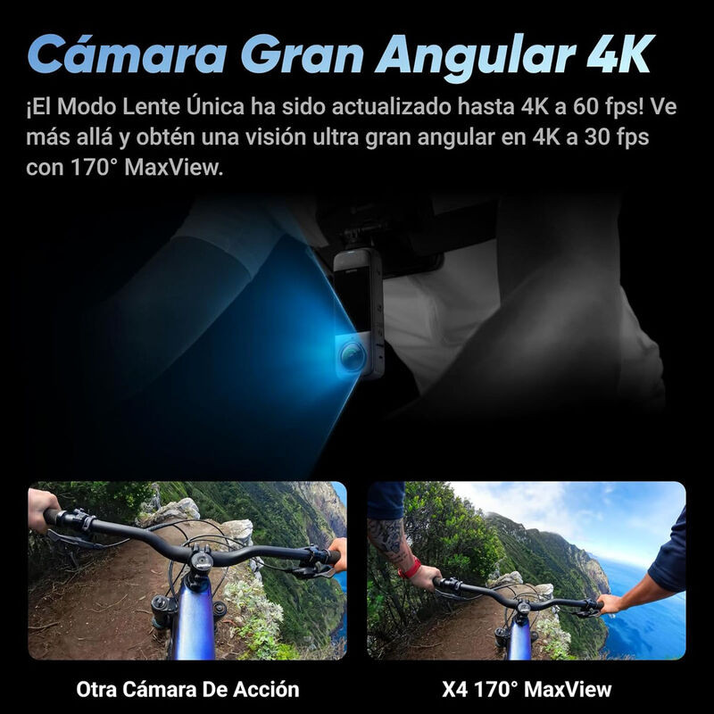Cámara de Acción Insta360 X4 Estandar 8K Imperm... image number null
