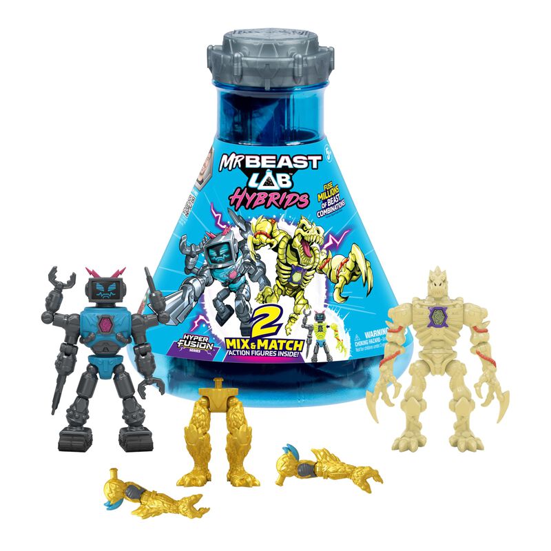 Paquete M&uacute;ltiple Toy Mrbeast Lab Hybrids Con 2 ... image number null