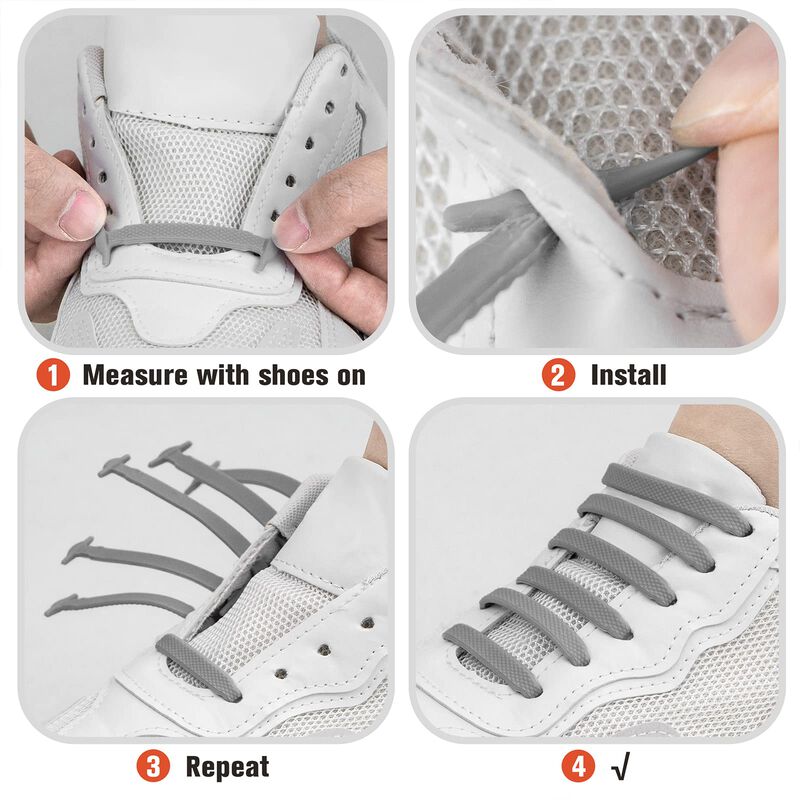 Cordones El&aacute;sticos Sin Nudos Inmaker Para Adult... image number null