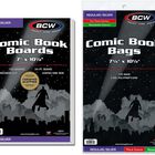 Bolsas Gruesas Rese&ntilde;ables Plateadas Bcw - Juego De 100 Unidades