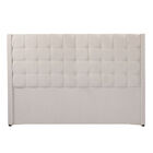 Cabecera King Size Trinity Bruks Crema