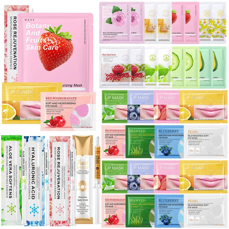 Set De Mascarillas Faciales Zkonly 36 Piezas image number null