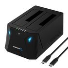 Estaci&oacute;n De Acoplamiento Para Disco Duro Sabrent Usb Tipo C Sata De 2,5 Y 3,5 Pulgadas