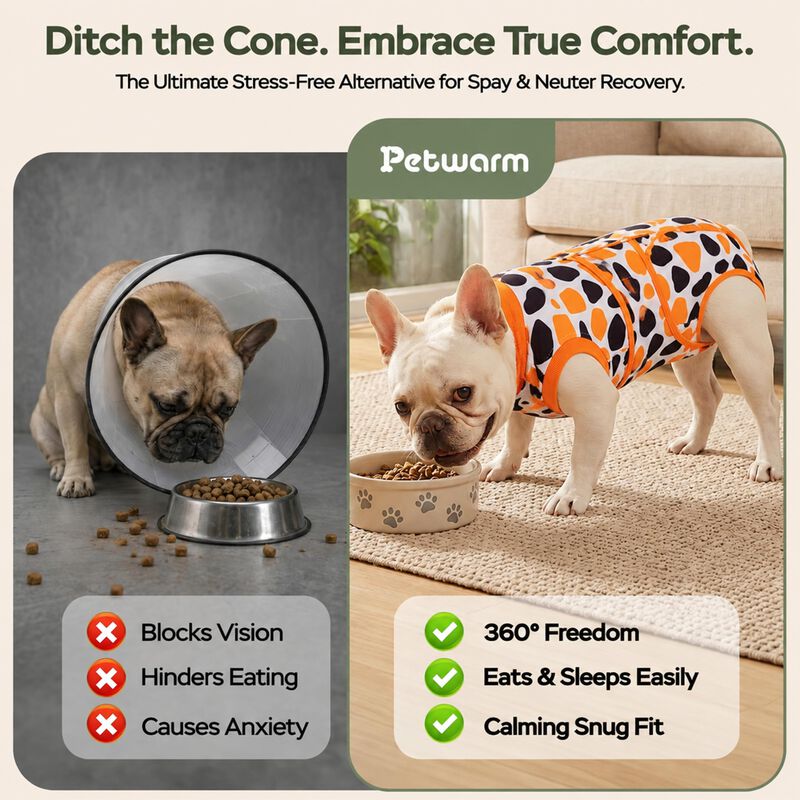 Traje De Recuperaci&oacute;n Para Perro Petwarm 2xl Le... image number null
