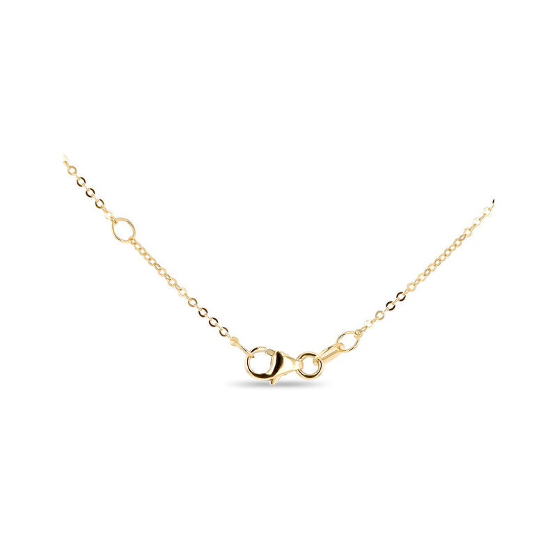 Dije Coraz&oacute;n Oro Amarillo 10k Con Zirconias + C... image number null