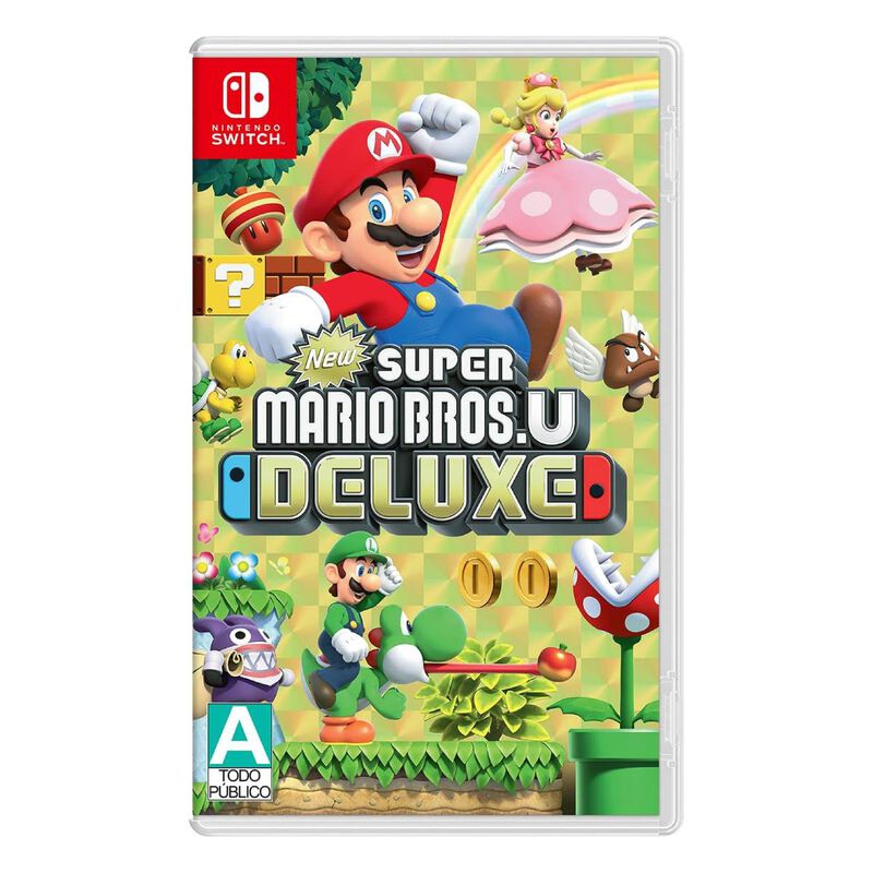 Nintendo Switch Juego New Super Mario Bros U De... image number null