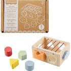 Clasificador de Formas Flexi Madera Fisher-Price 7 Piezas 9+ Meses