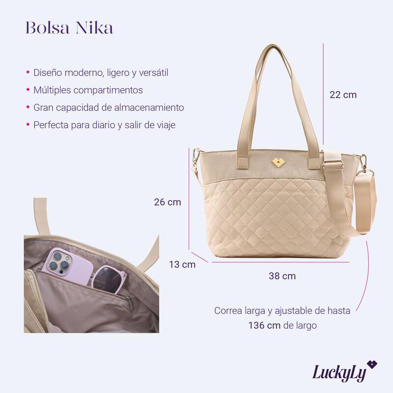 Bolsa Mujer De Hombro Crossbody, Bolso Dama Gra... image number null