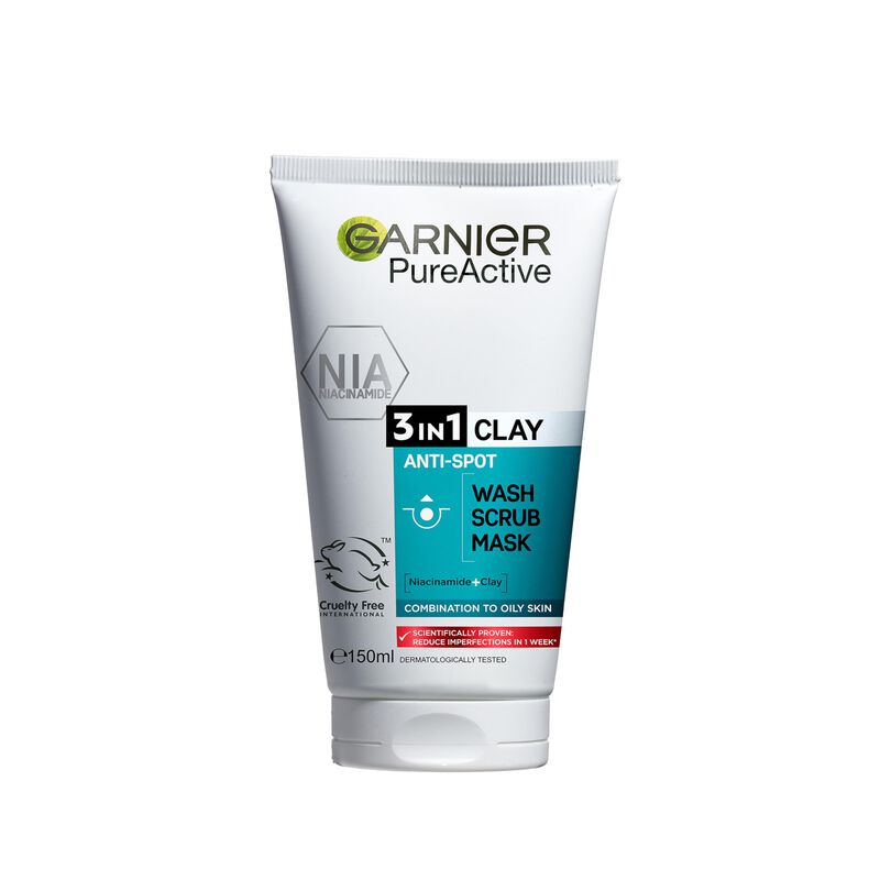 Limpiador, Exfoliante Y Mascarilla Garnier Skin... image number null