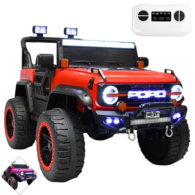 Montable Electrico Camioneta 4x4 para Ni&ntilde;os Blu... image number null