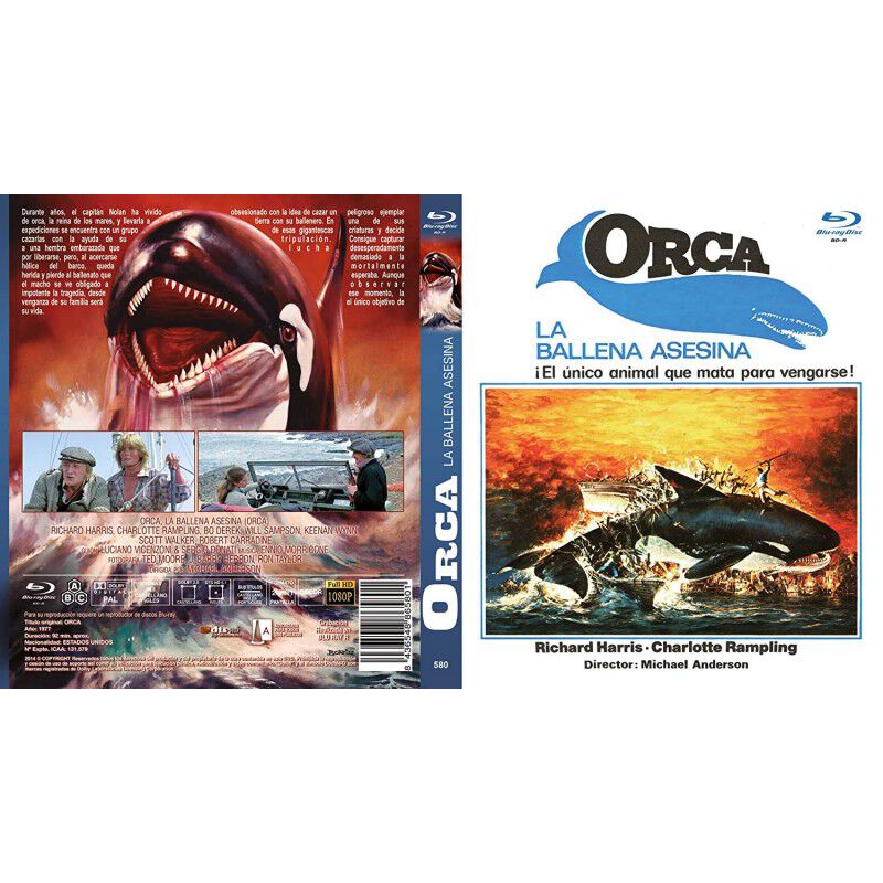 Orca, La Ballena Asesina Bdr Orca [blu-ray] image number null