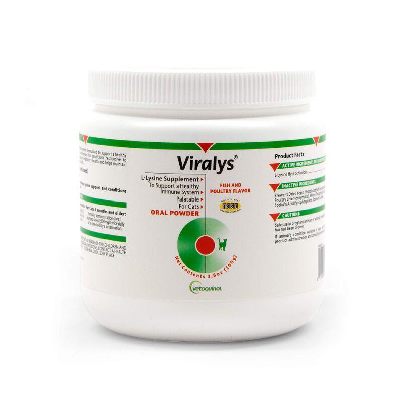 Suplemento Vetoquinol Viralys Daily L-lisina En... image number null