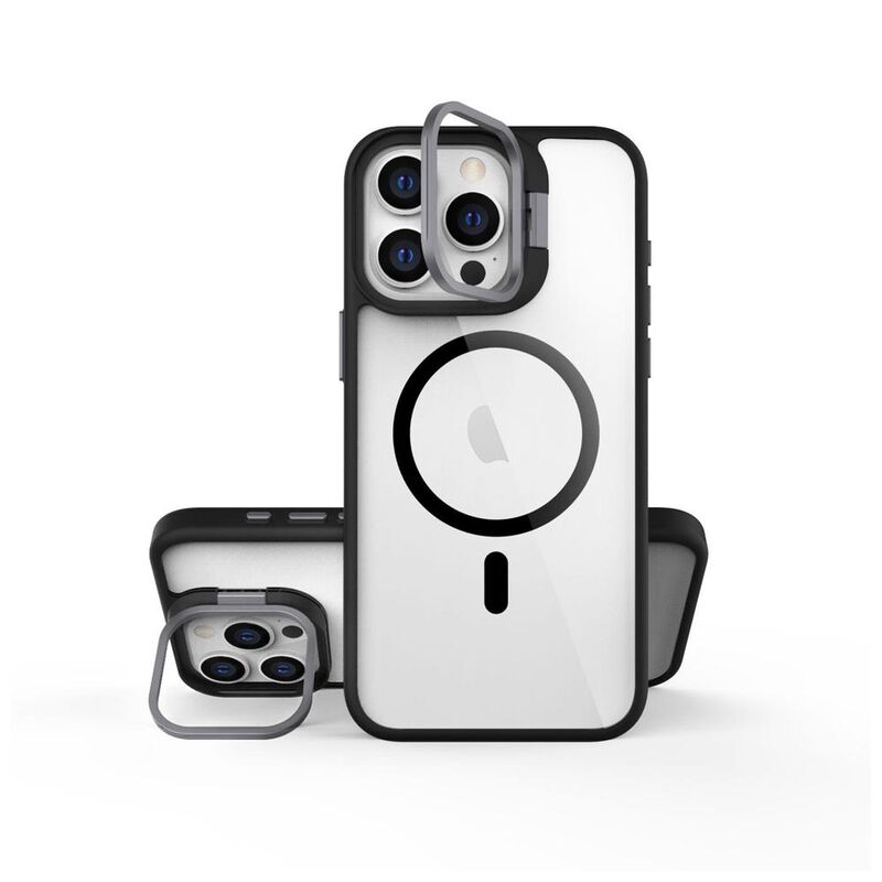 Funda Prodigee Kick It Negro para iPhone 15 Pro... image number null