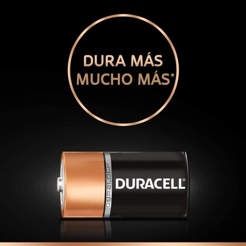 Pila Duracell Alcalina C con 2 Mn1400b2 Gorda C... image number null