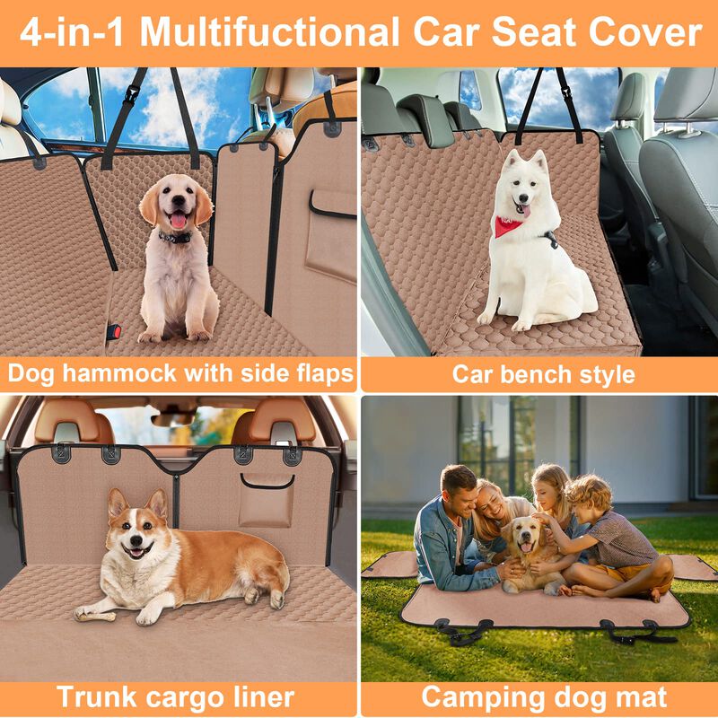 Funda Para Asiento Trasero De Mascotas Mancro I... image number null
