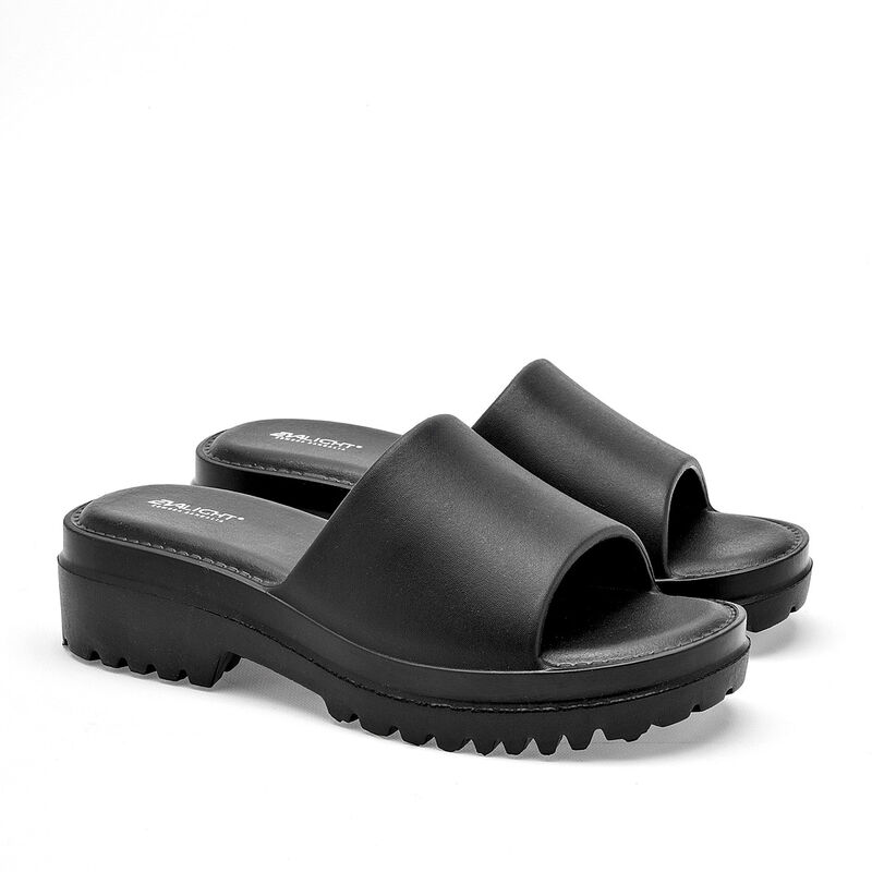 Evalight Sandalia para mujer negro image number null