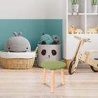 Banquito de Madera para Ni&ntilde;os- Redondo - Verde