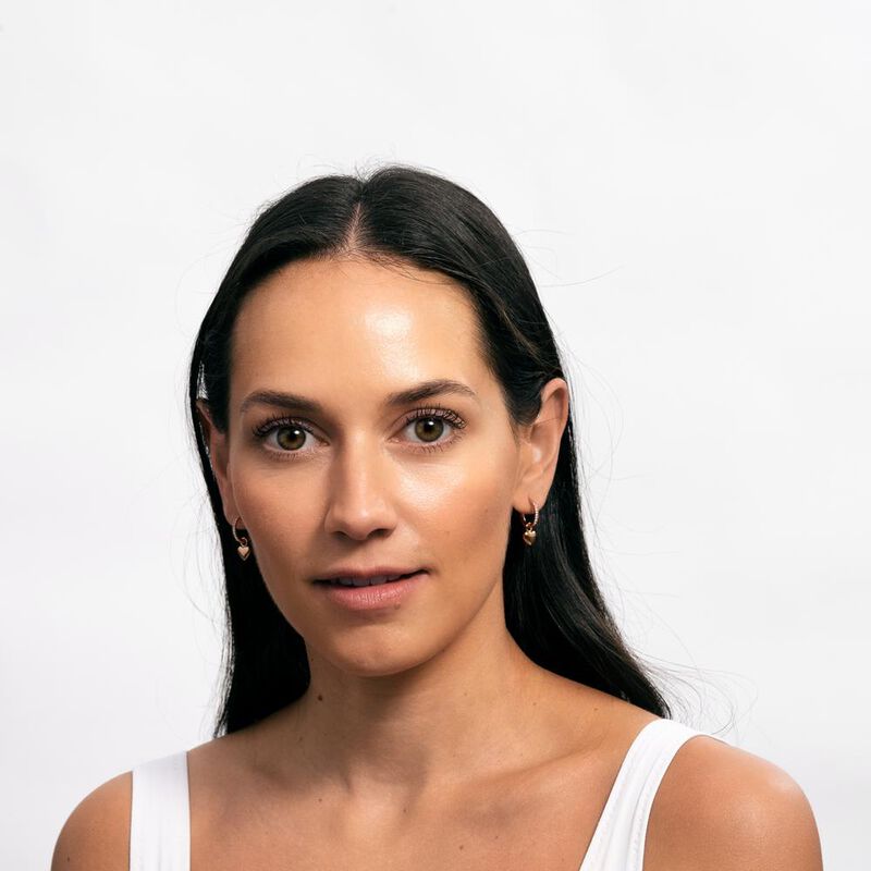 Aretes Zaya LuckyLy Aretes 2 en 1 tipo Arracada... image number null