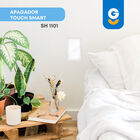 Pack 2 piezas Apagador De Pared Touch De Un Módulo Avia Smart Home Wifi