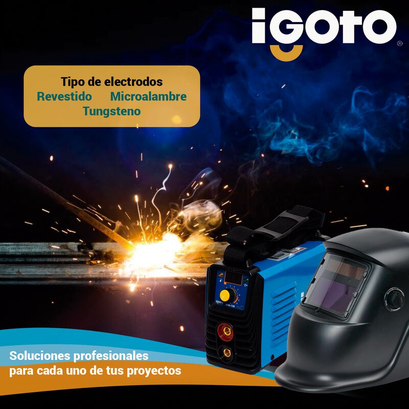 Soldadora/Inversora Microalamb 130a MINI-130 + ... image number null