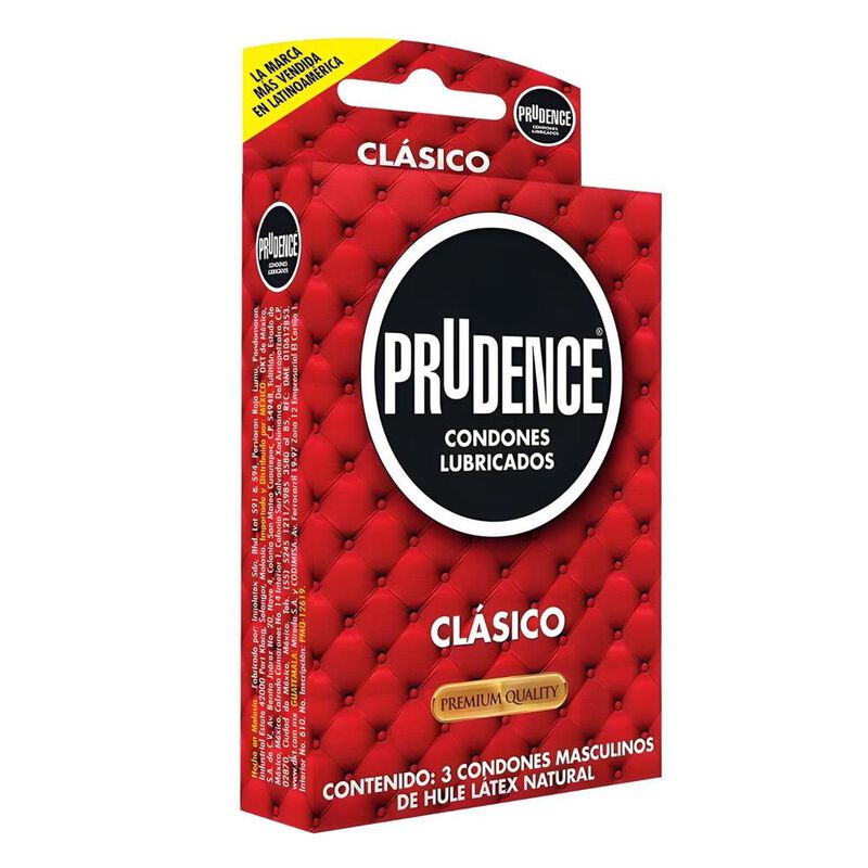 Condones de L&aacute;tex Cl&aacute;sico Prudence 3 Unidades image number null