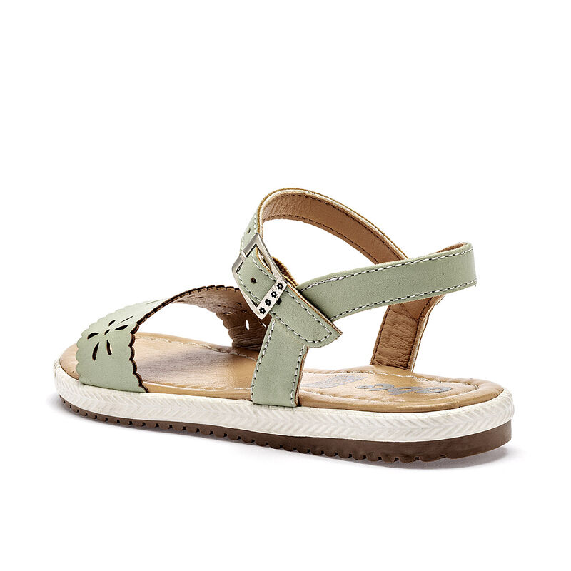 Abc Zapatitos sandalia para ni&ntilde;a verde cod 1402... image number null