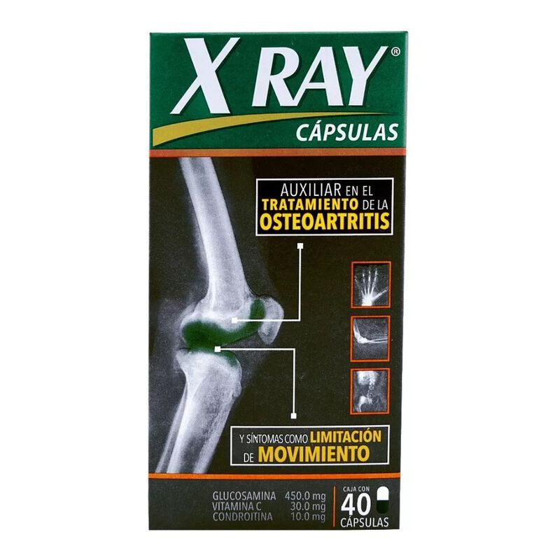 X Ray 40 C&aacute;psulas. Reduce Dolor E Inflamaci&oacute;n image number null