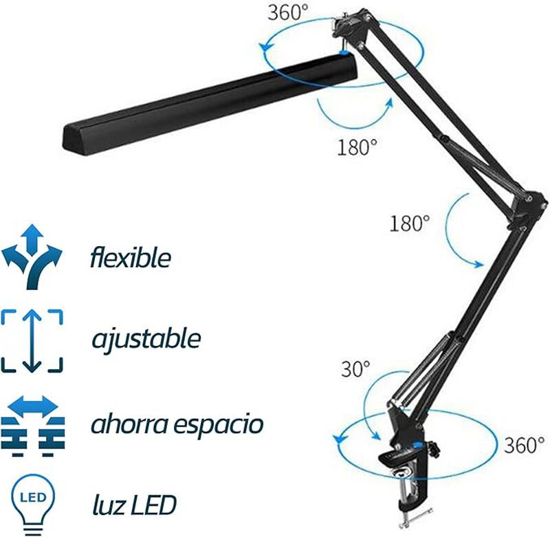 L&aacute;mpara de Escritorio LED Bluelander image number null