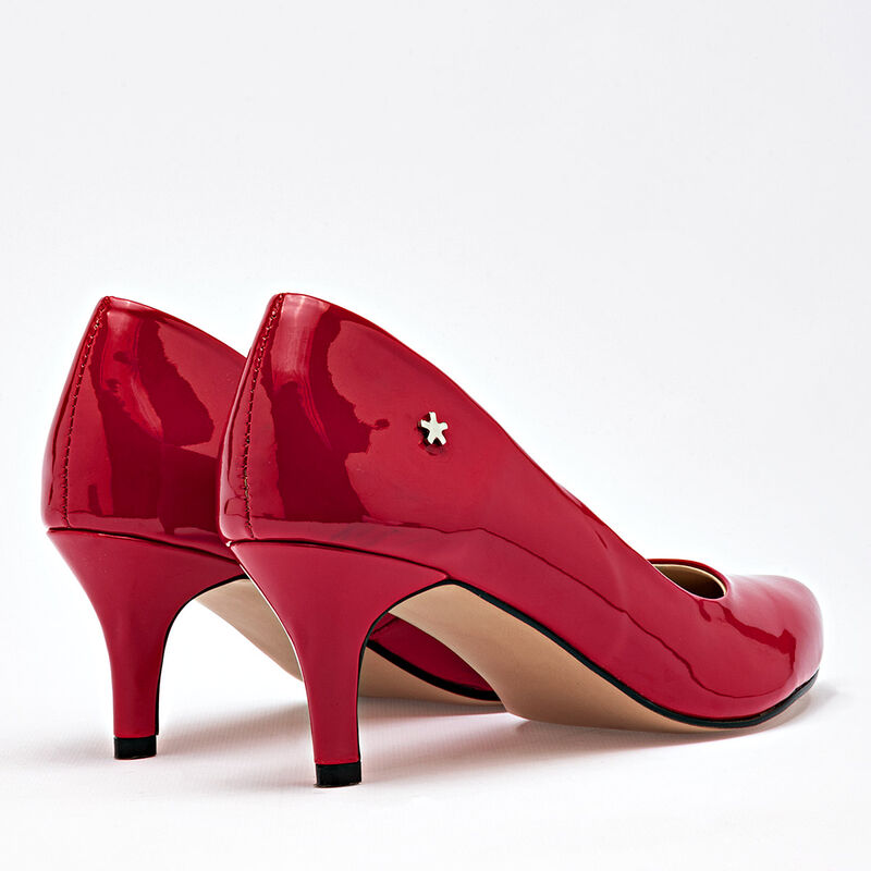 Moramora zapatilla para mujer rojo cod 140715-E image number null