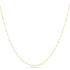 Cadena De Oro Amarillo 14k (mirror Twisted) (55cm - 1.7mm Aprox.)