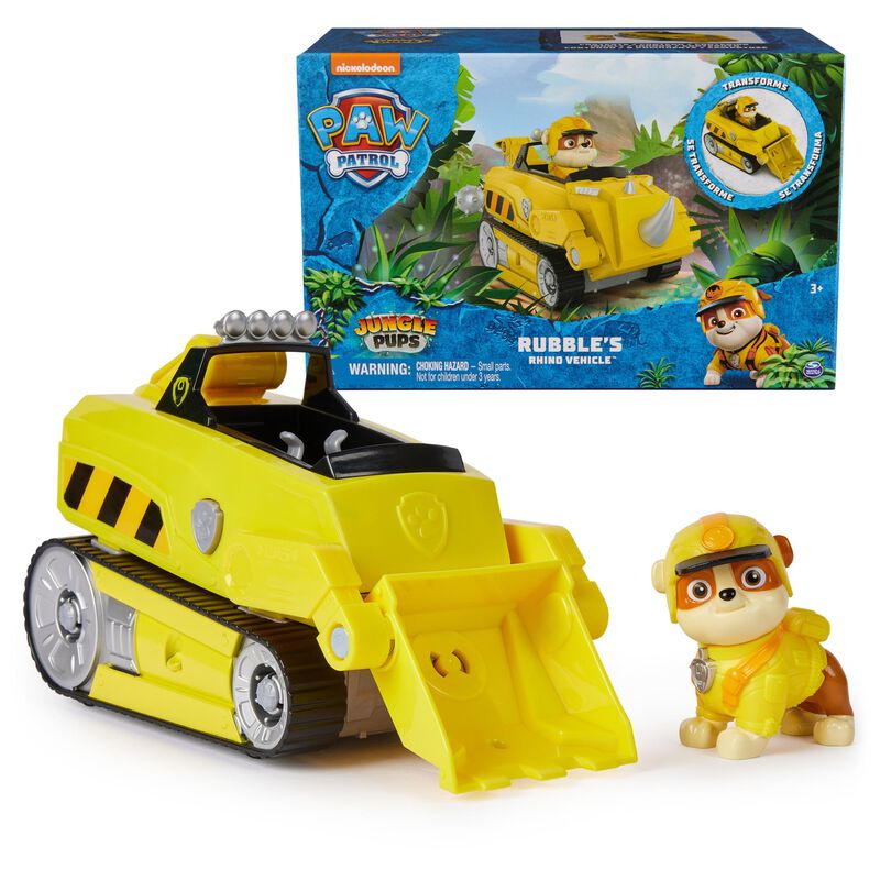 Cami&oacute;n De Juguete Paw Patrol Jungle Pups Rubble... image number null