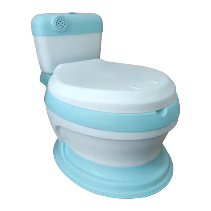 Baño Entrenador Azul Acojinado Con Sonido Y Ant... image number null