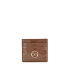 Tarjetero Chico Look Glossy Color Camel
