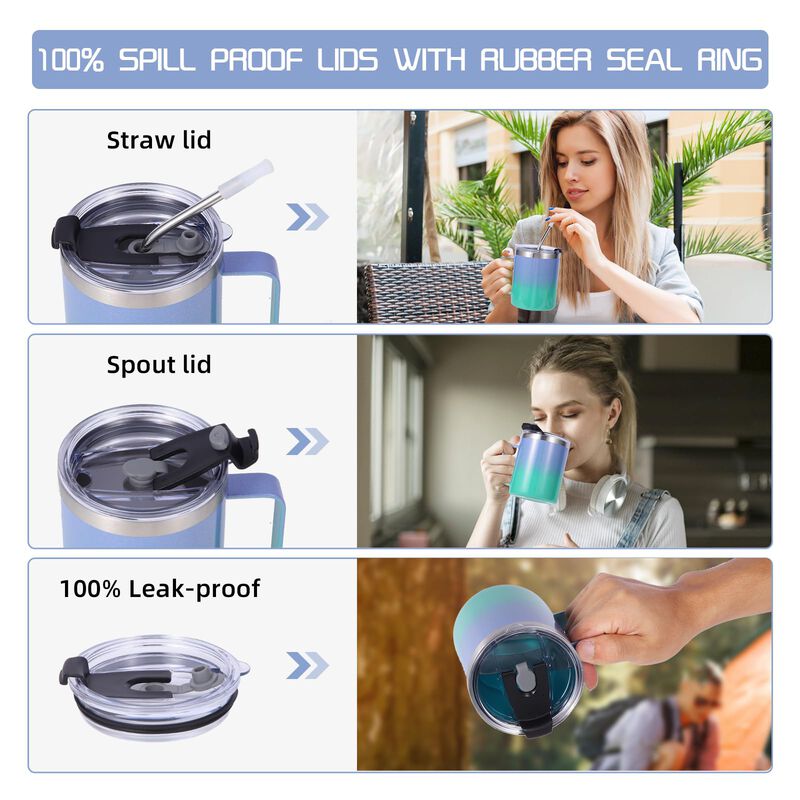 Juego De 2 Tazas De Caf&eacute; Volhoply 355 ml &ndash; Mora... image number null