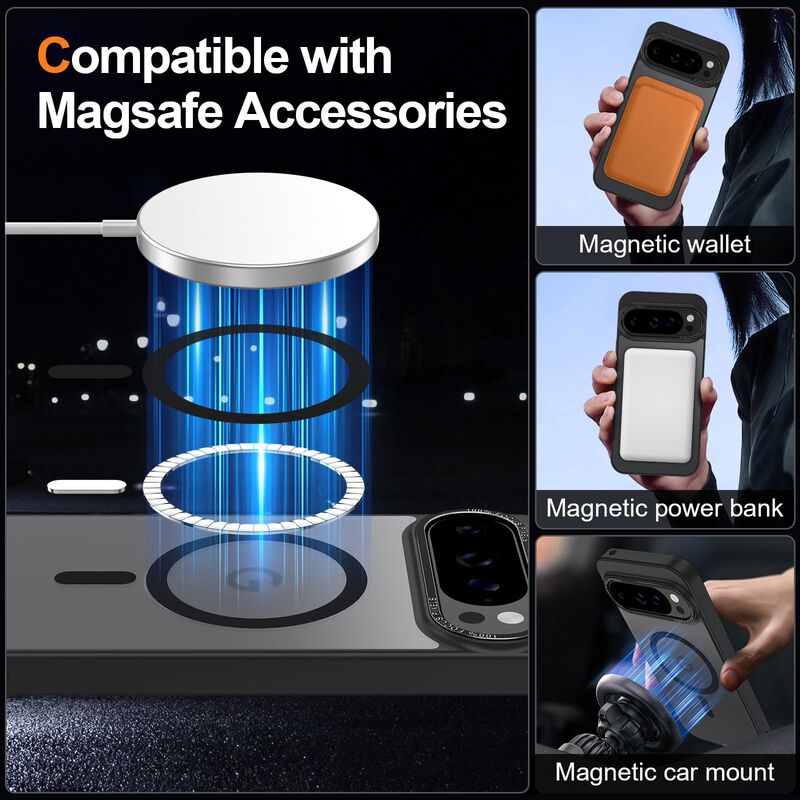 Funda Magn&eacute;tica Fina Mate Para Google Pixel 10 ... image number null