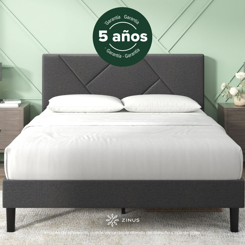 Zinus  Judy | Base De Cama Matrimonial Con Cabe... image number null