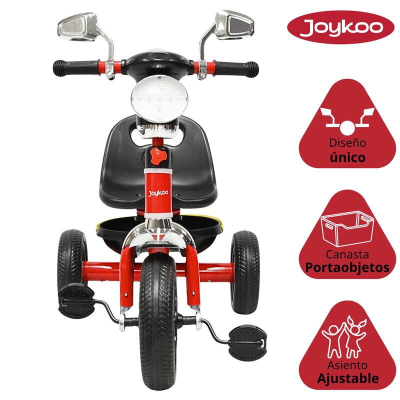 Triciclo para Ni&ntilde;os Faro con Luz y Sonido Espej... image number null