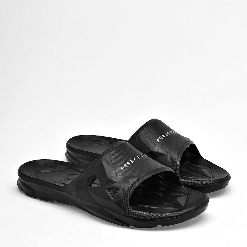 Perry Ellis sandalia para hombre negro cod 1413... image number null