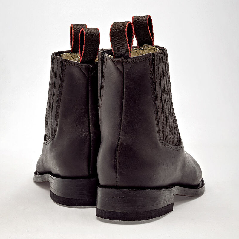 Andre V Bota para hombre. Caf&eacute;, suela de cuero image number null