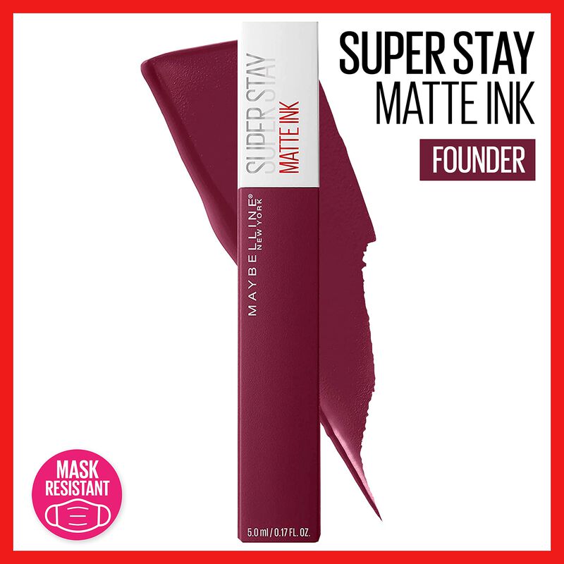 L&aacute;piz Labial L&iacute;quido Maybelline Super Stay Matt... image number null
