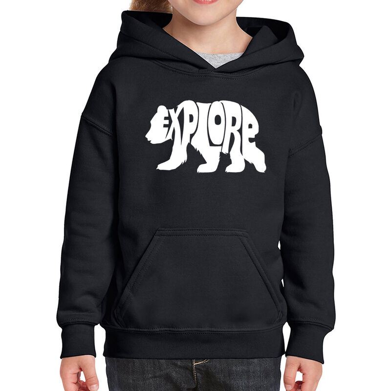 Sudadera Con Capucha Word Art Para Ni&ntilde;a - Explo... image number null