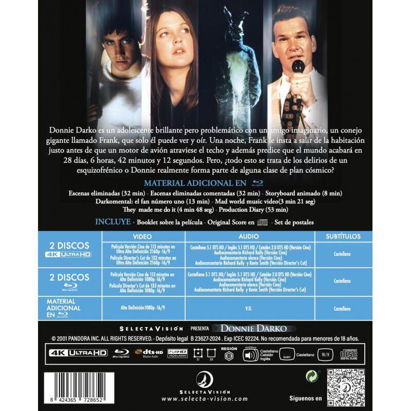 Donnie Darko [4kuhd, Blu-ray] (2001) image number null