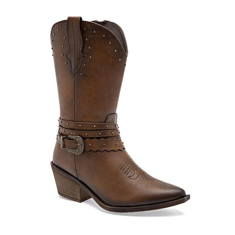 Moramora Bota para mujer caf&eacute; image number null