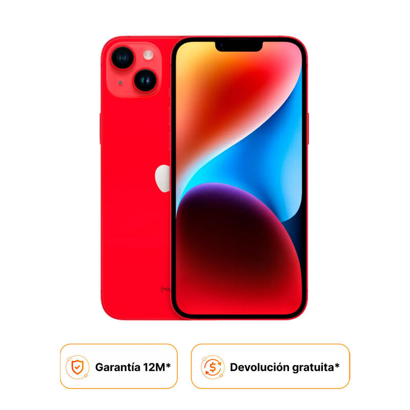 Apple Iphone 14 128gb Esim Reacondicionado Rojo image number null