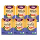 Tea Yogi Blueberry Sage Stress Relief 16 Bolsitas De T&eacute; X 6 Paquetes