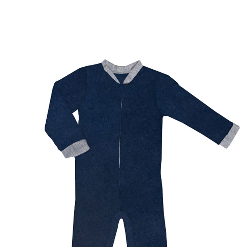 Pijama Mameluco Baby Inc 0-6m Azul image number null