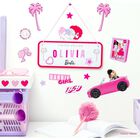 Letrero De Habitaci&oacute;n Customizable Barbie 25 x 10 cms