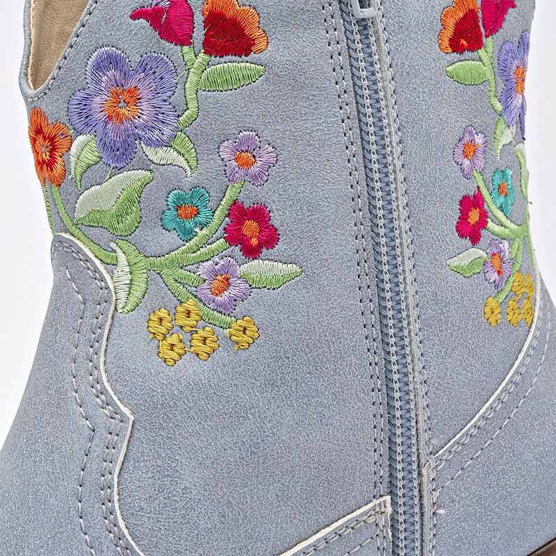 Mora Tierra bot&iacute;n tac&oacute;n para mujer  azul multic... image number null