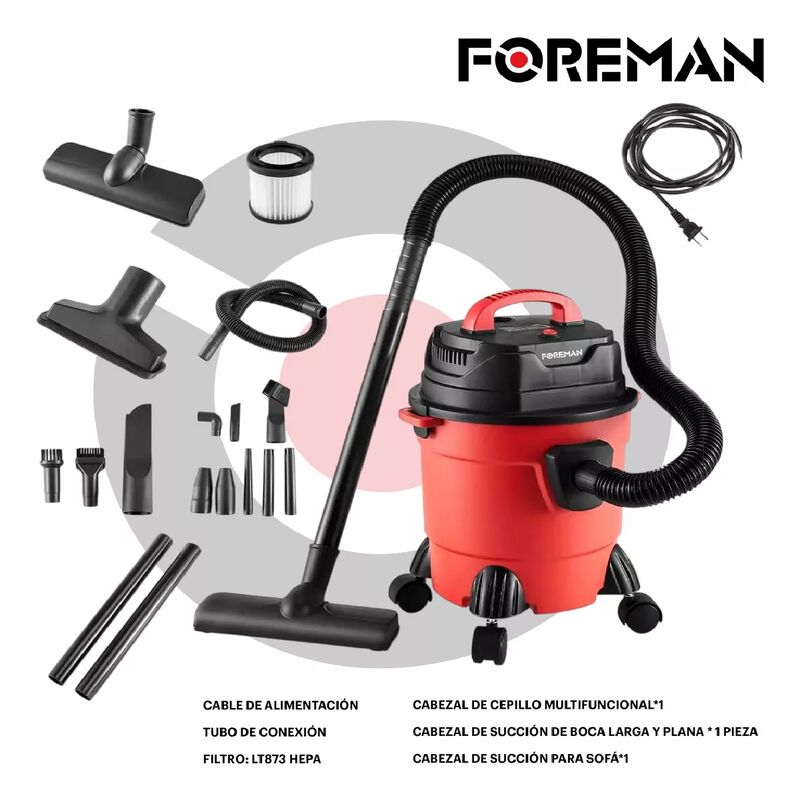 Aspiradora Industrial 15 Litros S&oacute;lido L&iacute;quido ... image number null